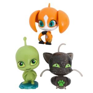Miraculous Ladybug Miracle Box Kwami Surprise Mini Figures (Set of 3)